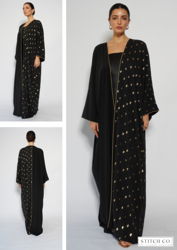 ELEGANT BLACK ABAYA
