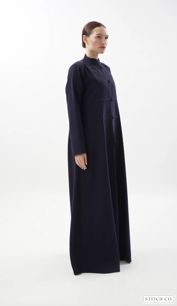 NAVY BLUE CO-ORDS SET ABAYA