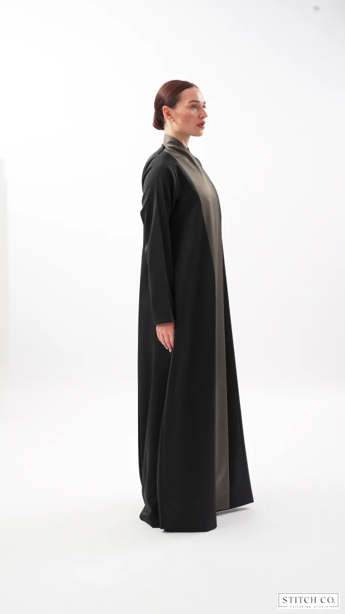 DUAL TONE KIMONO ABAYA