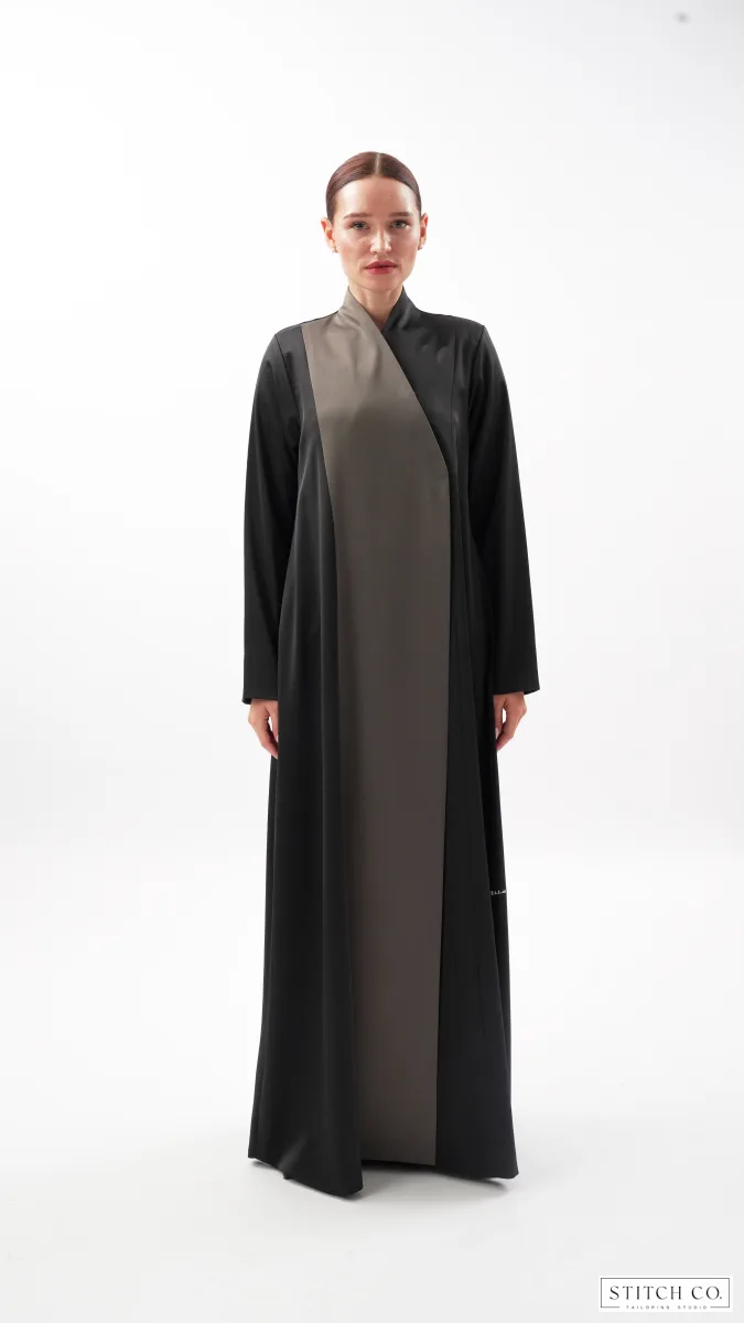 DUAL TONE KIMONO ABAYA