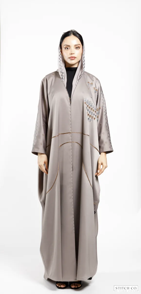 CHAMPAGNE BEIGE ABAYA