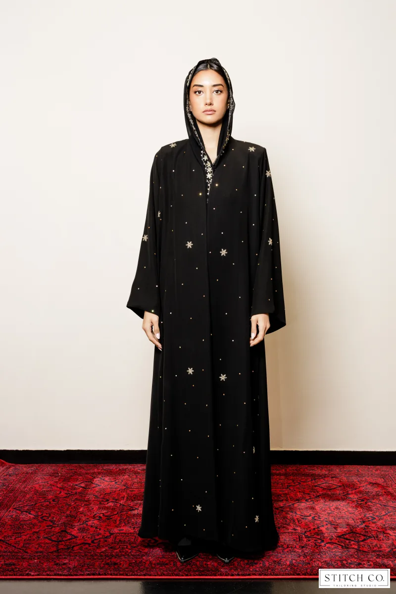 STAR SEQUINS ABAYA